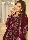 Anjubaa Vol 27 Faux Georgette Wedding Wear Gown With Dupatta Wholesale Shop In Surat